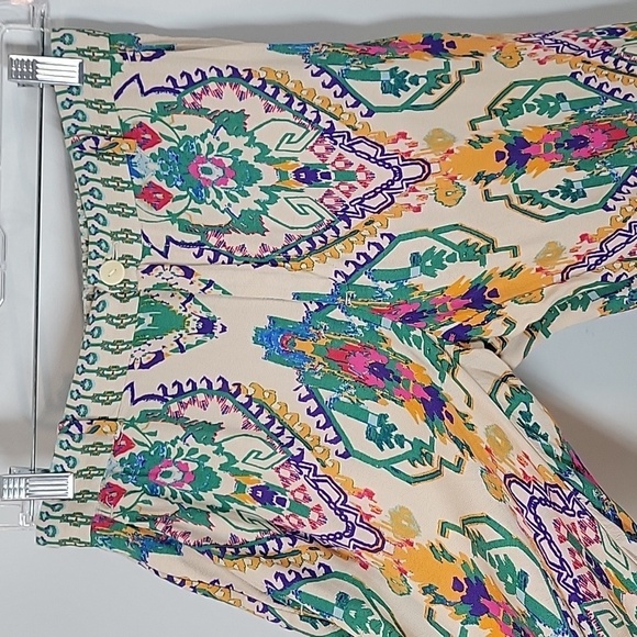 ZARA printed flared pants Boho 8156/044 - Picture 4 of 9